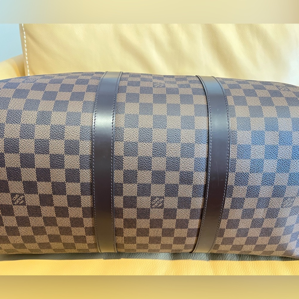 Louis Vuitton Damier Ebene Keepall Bandouliere 50 Travel Bag - Picture 5 of 11